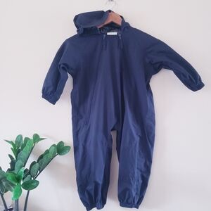 SPLASHY Toddler 3T Navy Rainsuit - Like NEW